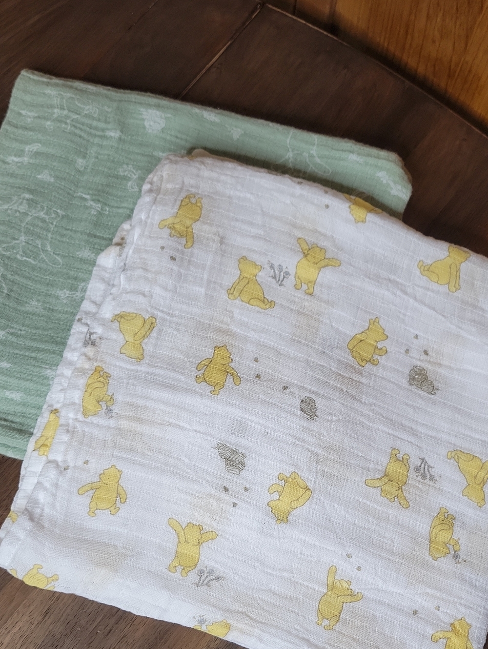 Aden + Anais Disney Baby Winnie the Pooh Muslin Swaddle Blankets Set Of 2